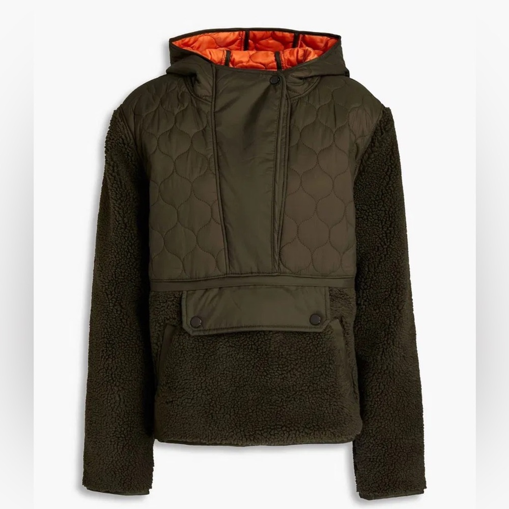 Veronica Beard Leo Sherpa Quilted Jacket